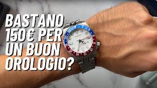 Boderry GMT: 150€ possono bastare per titanio e GMT?