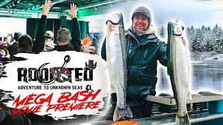 Winter Steelhead Fishing In FREEZING TEMPERATURES! (Bonus Mega Bash Footage)