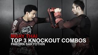 Muay Thai: 3 Basic KO Combinations | Evolve University