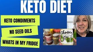 Clean Keto Condiments No Seed Oils / What I Have In My Refridgerator