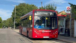 FRV. Stagecoach London Route W14. Woodford Bridge - Leyton, Superstores. Enviro200 36359 (LX59 AOK)