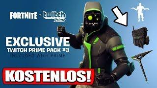 NEUES TWITCH PRIME PAKET KOSTENLOS! | GRATIS SKIN! - Fortnite Battle Royale | DerFruchtzwerg