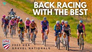 Back Racing With The Best - 2024 USA Gravel National Championships