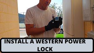 INSTALL A WESTERN POWER LOCK TO YOUR METER BOX