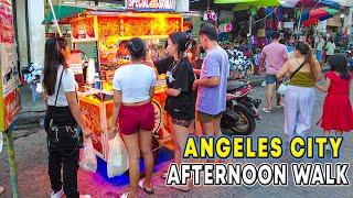 Afternoon Walk Tour of ANGELES CITY, the Biggest City in Pampanga | Philippines |