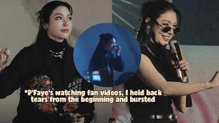 [FAYEYOKO] P'Faye's watching fan videos, I held back tears from the beginning and bursted