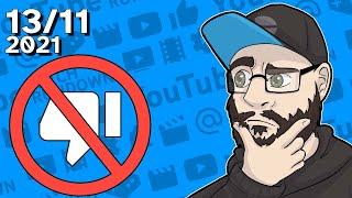 Warum YouTube die Dislike Zahl entfernt hat | #youtubepatchrundown