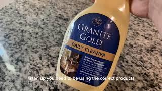 Granite Gold Daily Cleaner Spray Streak-Free Review