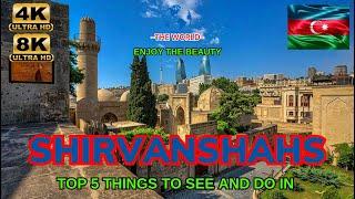 Shirvanshah Palace, Baku Azerbaijan. Amazing facts about. [4K, 8K, UHD, 60FPS]