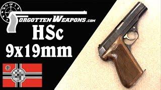 Prototype Locked-Breech 9x19mm Mauser HSc