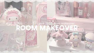 2025 PINK ROOM MAKEOVER  sanrio & soft aesthetic ︎