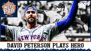 David Peterson has truly stepped up for the Mets in the postseason | The Mets Pod | SNY