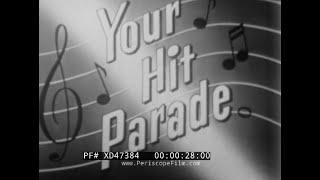 " YOUR HIT PARADE " SEPTEMBER 18 1956 MUSICAL TV SHOW w/ RAYMOND SCOTT   LUCKY STRIKE ADS XD47384