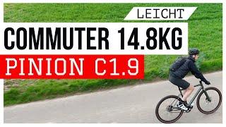 Das ist das erste Light - e Bike mit PINION Smart.Shift und Mahle X20 | DESIKNIO nur 14.8kg !