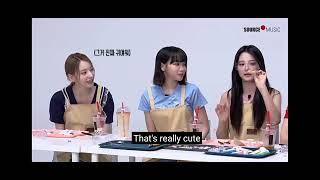 CHAEWON teasing maknae EUNCHAE #chaechaez #lesserafim