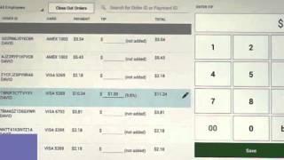 Clover POS - Closing Out and Adding Tips