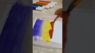 Easy  Art ️#ekta #watercolor ️