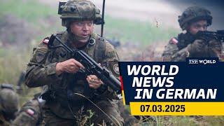 Polen rüstet sich für Kriegsfall | TVP WORLD News in German – from Poland | 07.03.2025