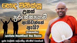 හොද මිනිස්සු උනත් නුරුස්සනකම් ඇතිවන්නේ ඇයි ? | Venerable Welimada Saddaseela Thero