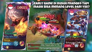 EARLY GAME DI RUSUH FRANGKO TAPI MASIH BISA MENANG LEVEL DARI YSS? BEGINI CARANYA! - Mobile Legends