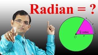 What is a radian