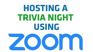 Hosting A Trivia Night or Pub Quiz Remotely Over Zoom