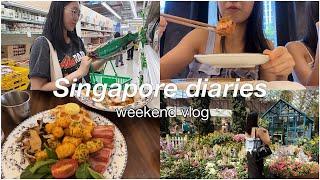 Making healthy breakfast, exploring Singapore, trying new restaurants | weekend life