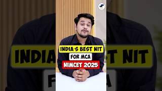 India’s Best NIT For MCA 2025NIT Trichy MCA Course Details 2025#shorts #mca #nitmca #nittrichy