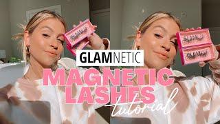 HOW TO APPLY MAGNETIC EYELASHES: a tutorial and honest review of the Glamnetic magnetic eyelashes