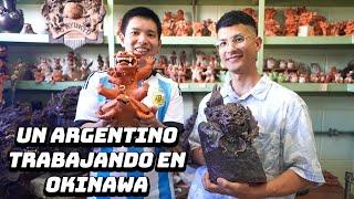 Un NIKKEI ARGENTINO que tiene su taller de SHISA en Okinawa!!