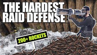 THE HARDEST [20vs1] RAID DEFENSE IN MY 15000+ HOURS of RUST | Solo Rust (4 of 4)