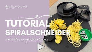 Thermomix Spiralschneider - So einfach geht‘s!