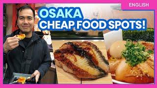 9 OSAKA Budget-Friendly Restaurants & Food Spots (Extended Version!) • ENGLISH • The Poor Traveler