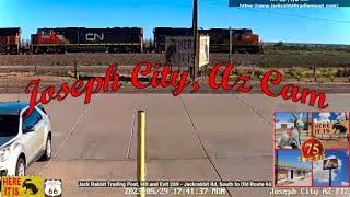 Joseph City, AZ | BNSF Gallup Sub, MP 269.8 - PTZ | SouthWest RailCams LIVE