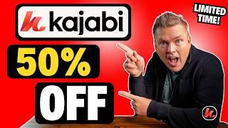 Kajabi 50% OFF ALL PLANS (12 Months of Kajabi for HALF PRICE)