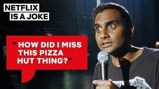 Aziz Ansari Clears Up the Pizza Swastika Story | Netflix Is A Joke