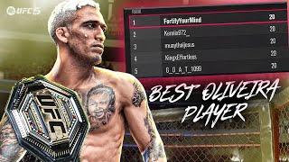 Facing #1 Ranked Charles Oliveira Player in UFC 5!