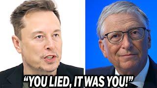 Elon Musk Releases New Message about Bill Gates & Gets BRUTALLY Honest about Him