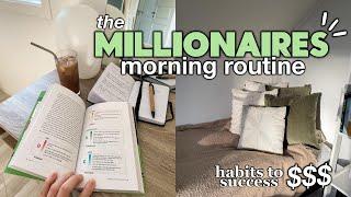 trying the MILLIONAIRE'S MORNING ROUTINE for a week