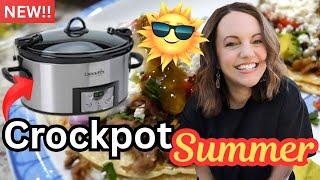 ️ STAY COOL! 3 Summer Crockpot Recipes You NEED to Make!