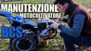 Manutenzione MOTOCOLTIVATORE - Preparo il BCS 740 per la Stagione 2023