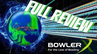 Brunswick Quantum EVO Solid Bowling Ball | BowlerX Full Uncut Review with JR Raymond