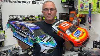 How to paint a Losi NASCAR Toyota Camry.