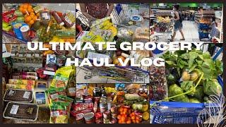 RELAXING ASMR | 4 HOURS Grocery Hauls + Prices | 2023 Grocery Shopping Compilation