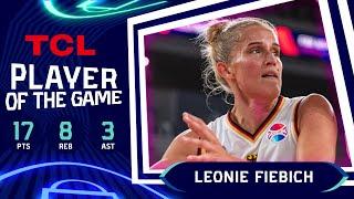 Leonie Fiebich (17 PTS) | TCL Player Of The Game | GER vs CZE | FIBA #EuroBasketWomen 2023