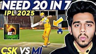 Will MS DHONI Be Able To Save CSK - IPL 2025 - RCPL AUCTION Real Cricket 24 #3