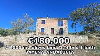 €180.000-Country house finca for sale with fantastic views for sale in Jayena, Andalucia