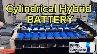 Cylindrical hybrid battery for Toyota