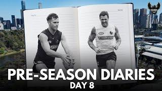 Josh Daicos to the half-back line? | Pre-Season Diaries: Day 8