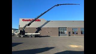 MAN TGS 35.510 8X4 + HIAB X-HIPRO 858 E-8 CRANE + JIB 150X-6